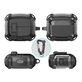 Coque pour écouteurs Carbonox MagSafe pour Samsung Buds 3 / 3 FE / 3 Pro, noire, Tech-Protect