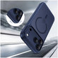 Coque MagPeak MagSafe CC pour iPhone 17 Pro, Matte Deep Blue, Tech-Protect