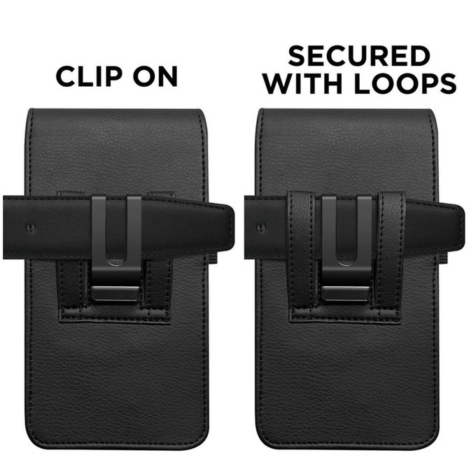 Étui universel pour téléphone SM75 5.8-6.8 Inch, noir, Tech-Protect