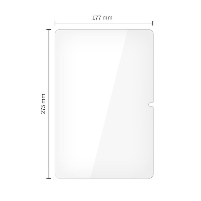 Verre trempé Glass Fit+ 2-PACK pour Xiaomi Poco Pad M1 / Redmi Pad Pro / 2 Pro 12.1, transparente, Tech-Protect