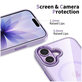 Coque MagMat MagSafe pour iPhone 17, Lavender/Clear, Tech-Protect