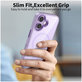 Coque MagMat MagSafe pour iPhone 17, Lavender/Clear, Tech-Protect