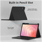 Coque Sc Pen + Keyboard pour Samsung Tab S11 11.0 X730 / X736B, noire, Tech-Protect