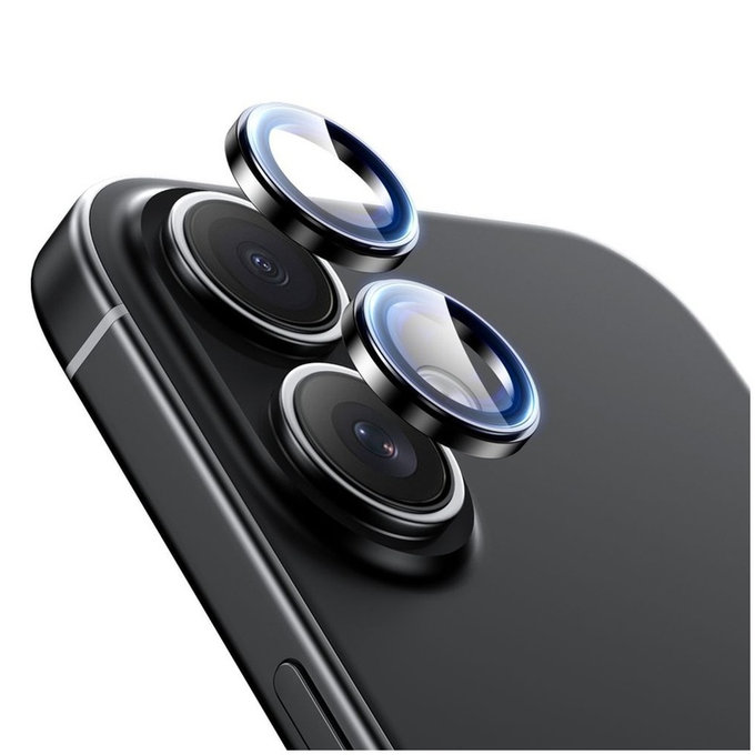 Protection caméra Camring Fit+ pour Xiaomi Poco M8 Pro / Redmi Note 15 Pro 5G / 15 Pro+ Plus 5G, noire, Tech-Protect