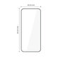 Verre trempé Quick Set+ 2-Pack pour Samsung S26, Black, Tech-Protect