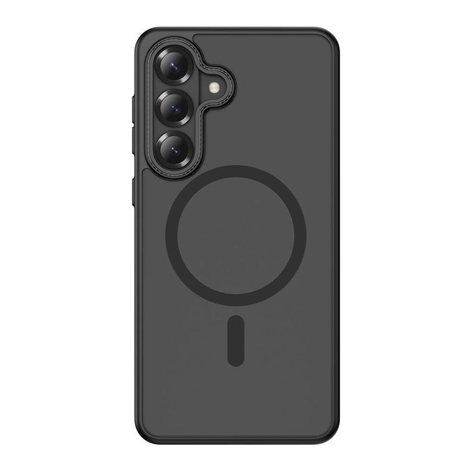 Coque Magcam MagSafe pour Samsung S26, Matte Black, Tech-Protect