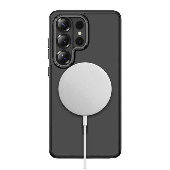 Coque MagCam MagSafe pour Samsung S26 Ultra, Matte Black, Tech-Protect