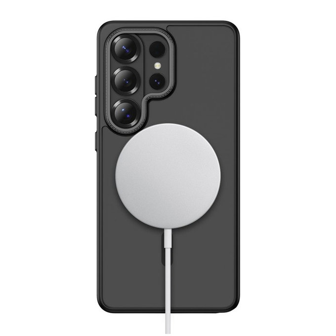Coque MagCam MagSafe pour Samsung S26 Ultra, Matte Black, Tech-Protect