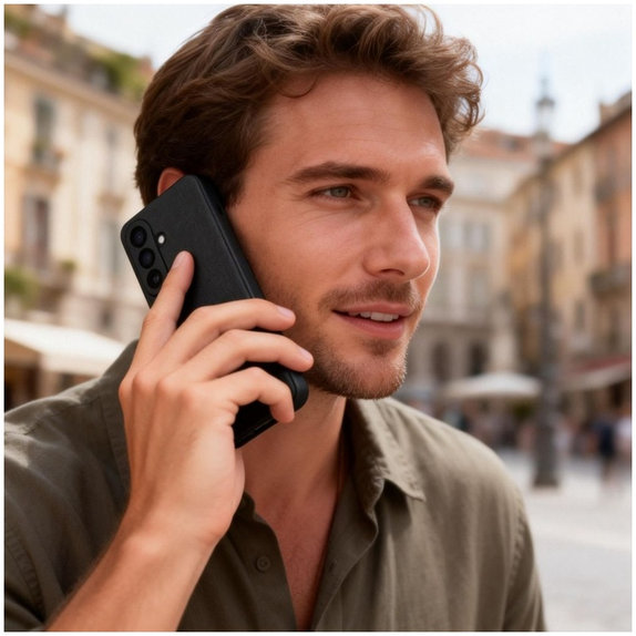 Coque Smart Wallet pour Samsung S26, Matte Black, Tech-Protect