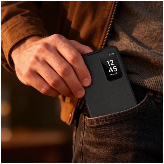 Coque Smart Wallet pour Samsung S26 Ultra, Matte Black, Tech-Protect