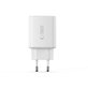 Chargeur secteur NCA65W-GAN 3-PORT PD 65W / QC3.0, blanche, Tech-Protect