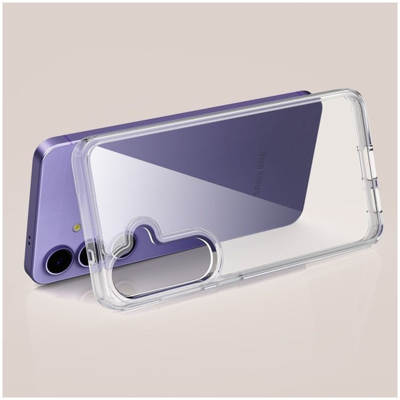 Coque FlexAir Hybrid pour Samsung A57 5G, transparente, Tech-Protect