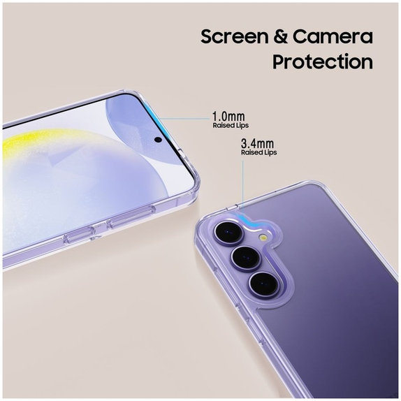 Coque FlexAir Hybrid pour Samsung A57 5G, transparente, Tech-Protect