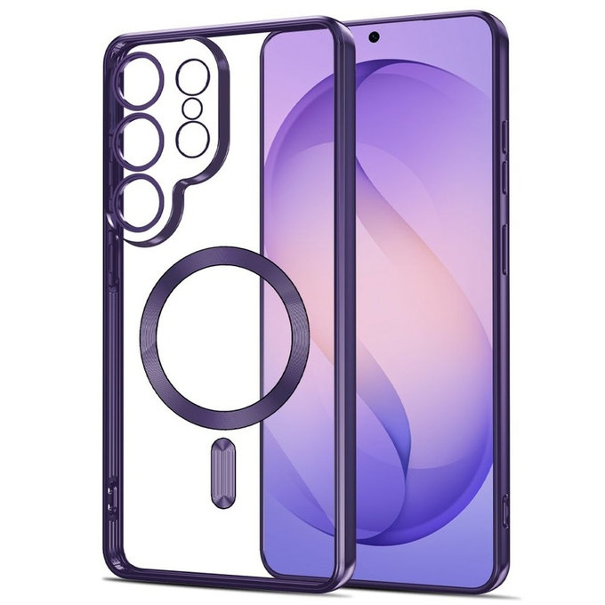 Coque MagFlex MagSafe pour Samsung S26 Ultra, Cobalt Violet, Tech-Protect