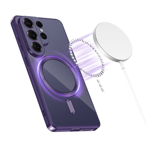 Coque MagFlex MagSafe pour Samsung S26 Ultra, Cobalt Violet, Tech-Protect