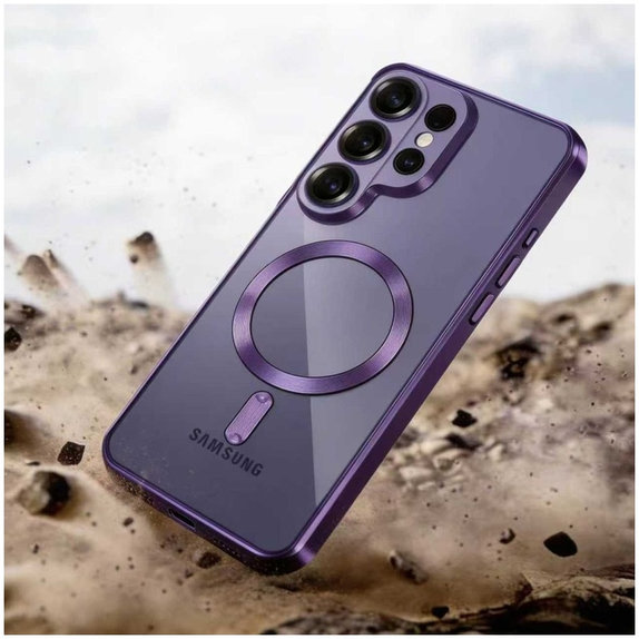 Coque MagFlex MagSafe pour Samsung S26 Ultra, Cobalt Violet, Tech-Protect