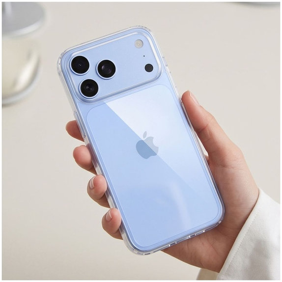 Coque FlexAir Hybrid pour iPhone 17 Pro / 18 Pro, Clear, Tech-Protect