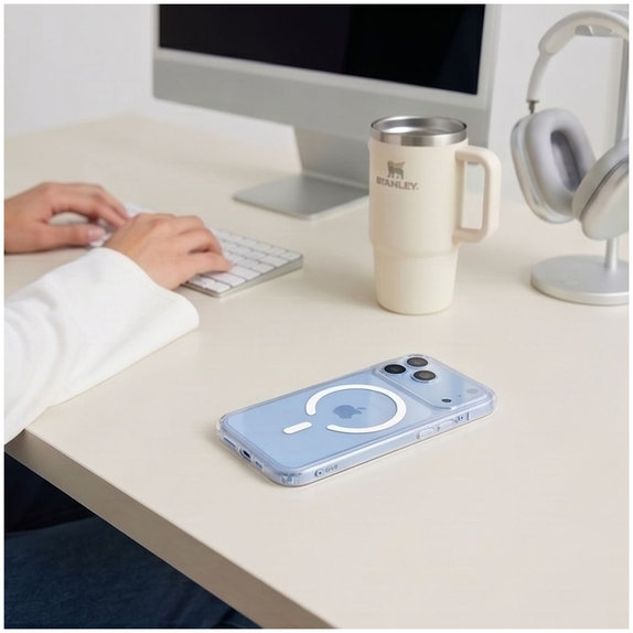 Coque de protection FlexAir Hybrid MagSafe pour iPhone 17 Pro / 18 Pro, číre, Tech-Protect