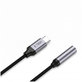 Adaptateur Ultraboost USB-C To Mini Jack 3.5MM DAC, Iron Grey, Tech-Protect