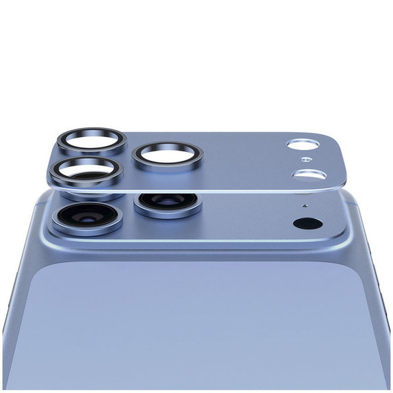 Protection d'objectif Fender pour iPhone 18 Pro, Italian Blue, PanzerGlass