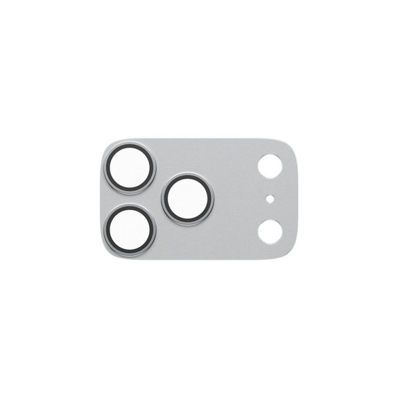 Protection d'objectif Fender pour iPhone 18 Pro, Argent, PanzerGlass