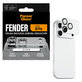 Protection d'objectif Fender pour iPhone 18 Pro, Argent, PanzerGlass