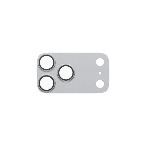 Protection d'objectif Fender pour iPhone 18 Pro Max, Argent, PanzerGlass