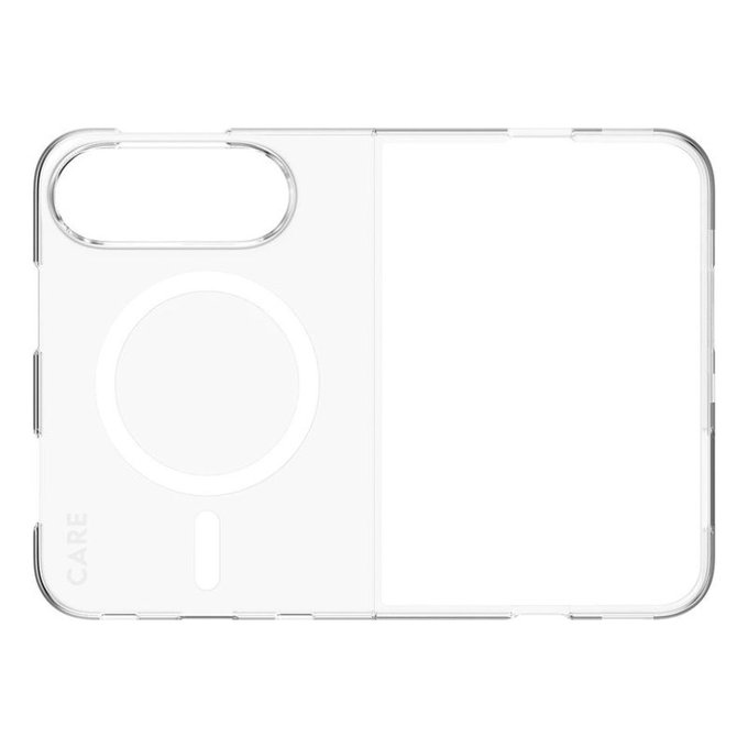 Coque SL1M avec MagSafe pour iPhone Duo, Transparente, PanzerGlass