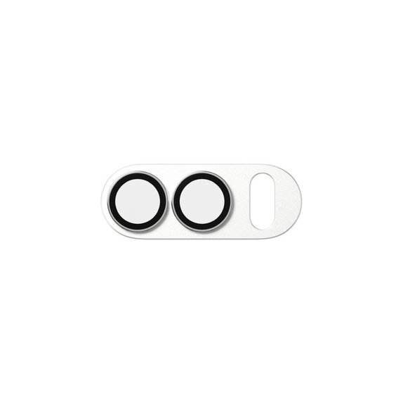 Protection d'objectif Fender pour iPhone Duo, Blanc, PanzerGlass