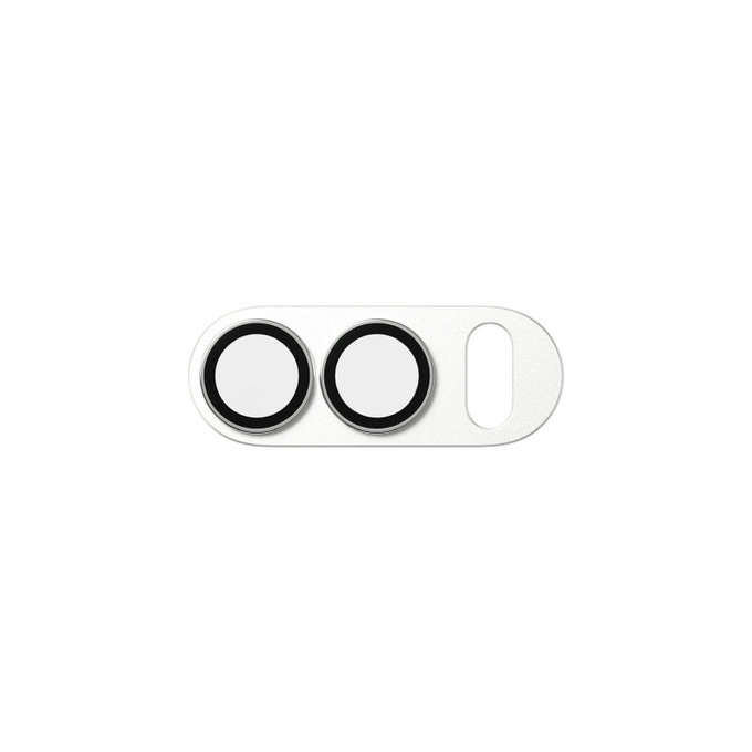 Protection d'objectif Fender pour iPhone Duo, Blanc, PanzerGlass