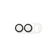 Protection d'objectif Fender pour iPhone Duo, Blanc, PanzerGlass