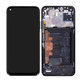 Huawei P40 lite - Écran LCD + Écran tactile + Cadre + Batterie (Noir minuit) - 02353KFU