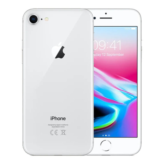 Apple iPhone 8 Silver 256GB B Reconditionné