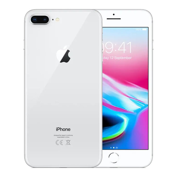 Apple iPhone 8 Plus Silver 256GB A+ Reconditionné