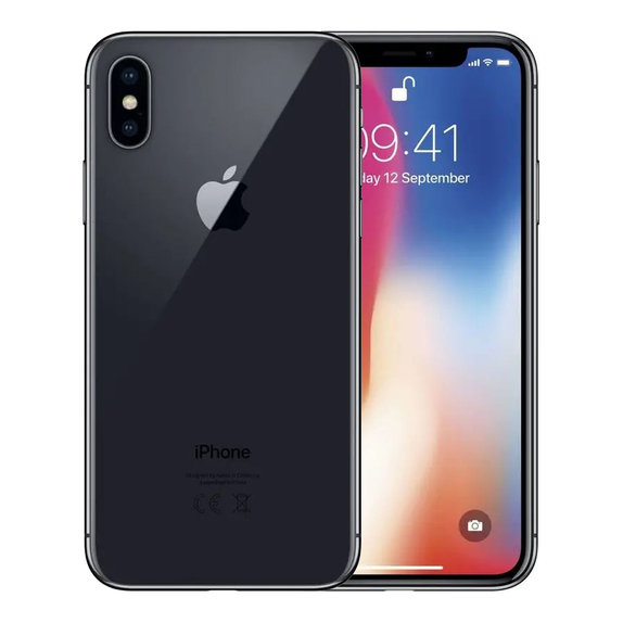 Apple iPhone X Space Gray 256GB A+ Reconditionné