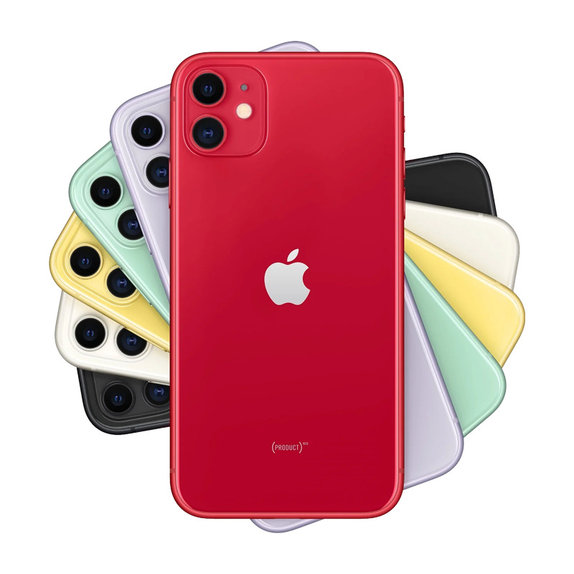 Apple iPhone 11 (PRODUCT)RED 128GB A+ Reconditionné