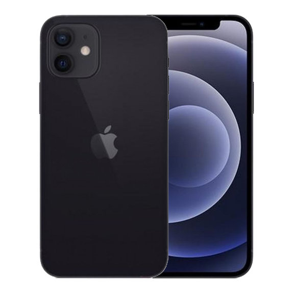 Apple iPhone 12 Black 64GB A Reconditionné