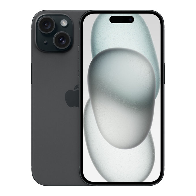 Apple iPhone 15 Black 128GB A+ Reconditionné