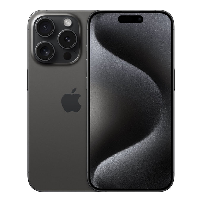 Apple iPhone 15 Pro Black Titanium 256GB B Reconditionné