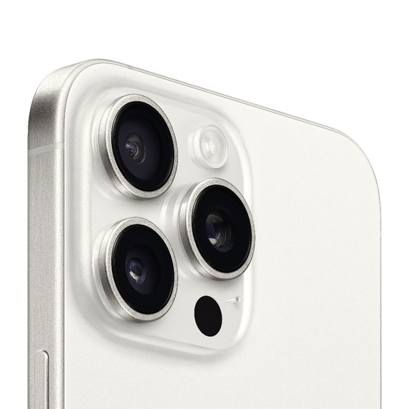 Apple iPhone 15 Pro White Titanium 128GB B Reconditionné