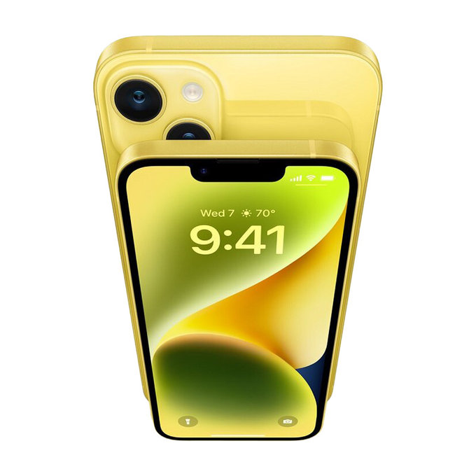 Apple iPhone 14 Yellow 128GB A+ Reconditionné