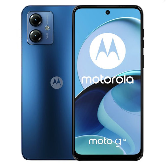 Motorola Moto G14 Blue 128GB A+ Reconditionné