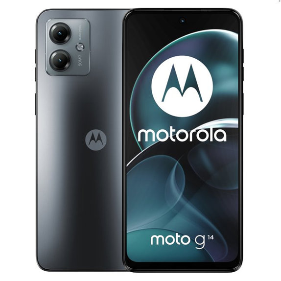 Motorola Moto G14 Steel Gray 128GB A+ Reconditionné