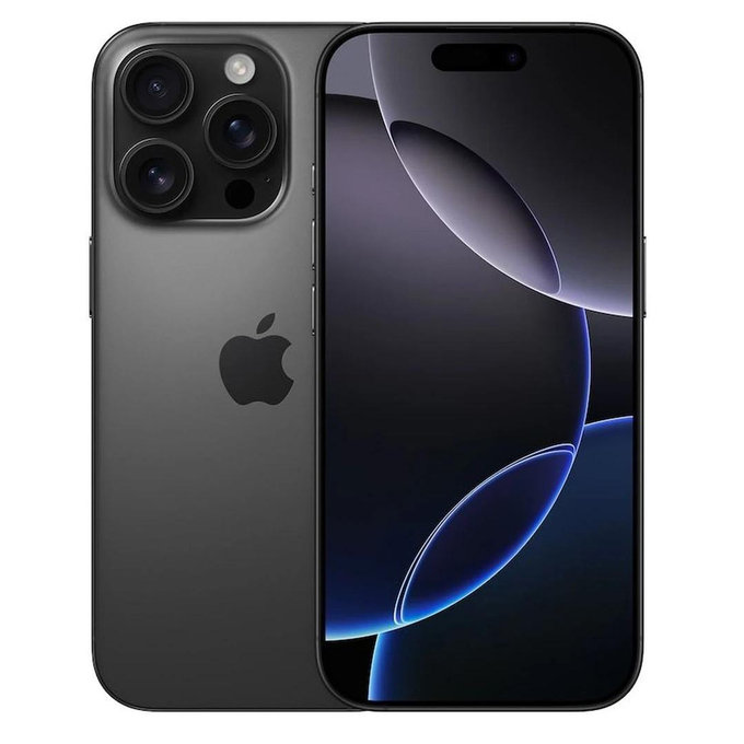 Apple iPhone 16 Pro Black Titanium 256GB A+ Reconditionné