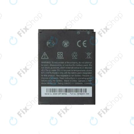 HTC Desire 500, One SV - Batterie BM60100 Li-Ion 1800mAh - 35H00201-16M