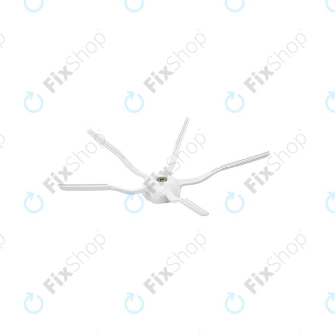 Xiaomi Roborock S4, S5 Max, S6, S6 MaxV, S6 Pure, S7, S7+, S7 MaxV, S7 Pro Ultra, Q7 Max, Q7 Max+, T7S Plus, E4, E5, T4, T6, Xiaowa E3 - Brosse latérale (Blanc )