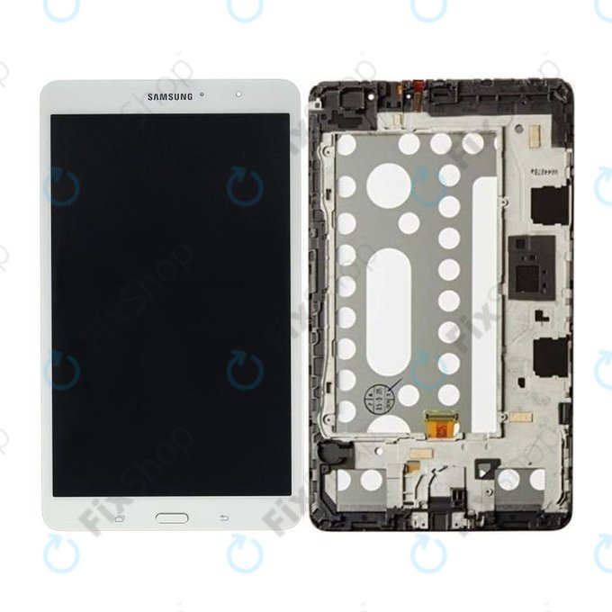 Samsung Galaxy Tab 4 Pro 8.4 T320 - Écran LCD + Ecran Tactile + Cadre (Blanc) - GH97-15556A Genuine Service Pack