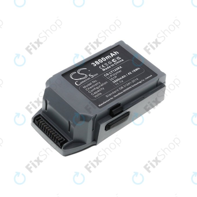 Batterie pour DJI Mavic Pro, 3800mAh, Li-Pol, 11.1 V, GP785075-38300DB, HQ