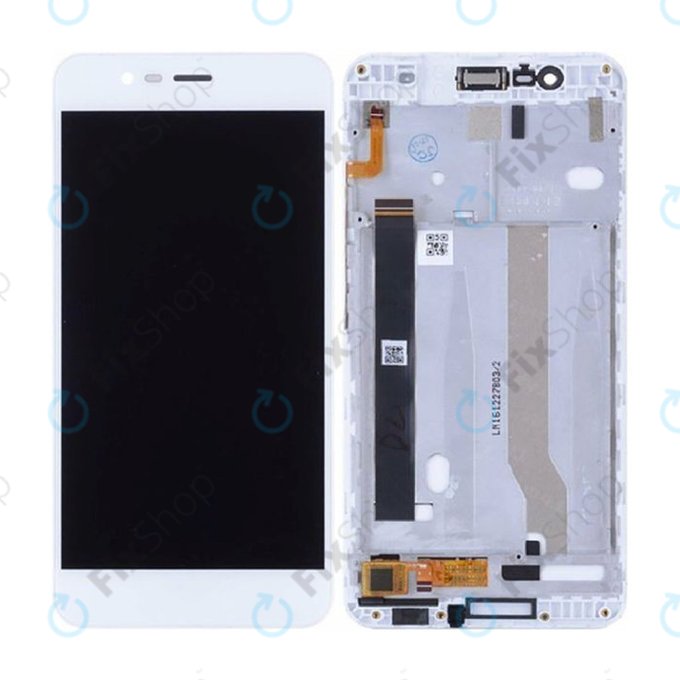 Asus ZenFone 3 Max ZC520TL - Ecran LCD + Ecran Tactile + Cadre (Blanc) - 90AX0087-R20010, 90AX0084-R20010 Genuine Service Pack