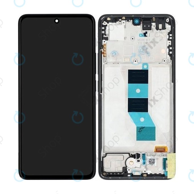 Xiaomi Redmi Note 14 5G 24094RAD4G - Écran LCD + Écran tactile + Cadre (Midnight Black) - 56002000O1700 Genuine Service Pack